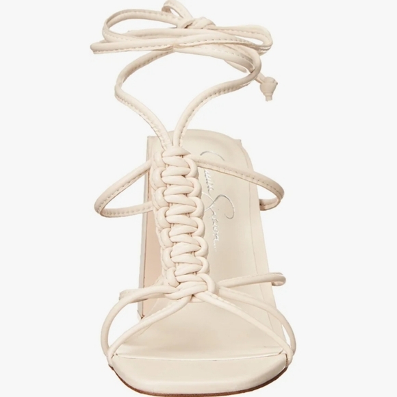 Jessica Simpson Women's Maena Ankle Wrap Sandal Heeled - Picture 3 of 16